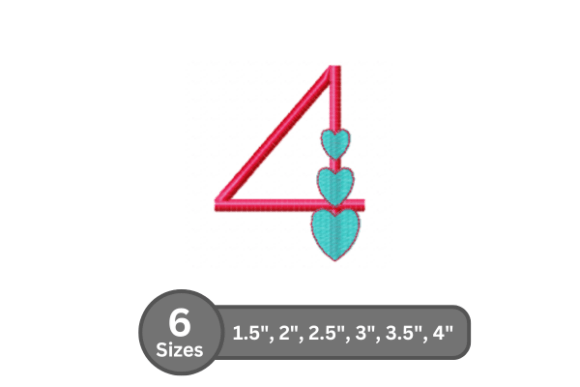 Candy Heart Number -4
