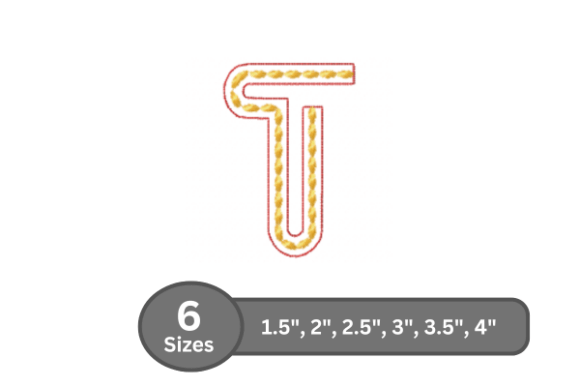 Rope Twist Alphabet - T Review